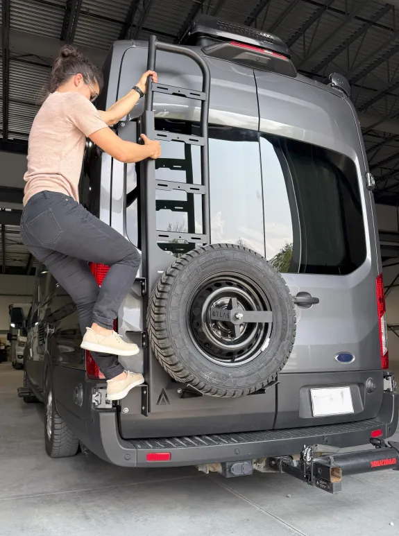 ATLAS RC Supports de Portes Arrières avec echelle