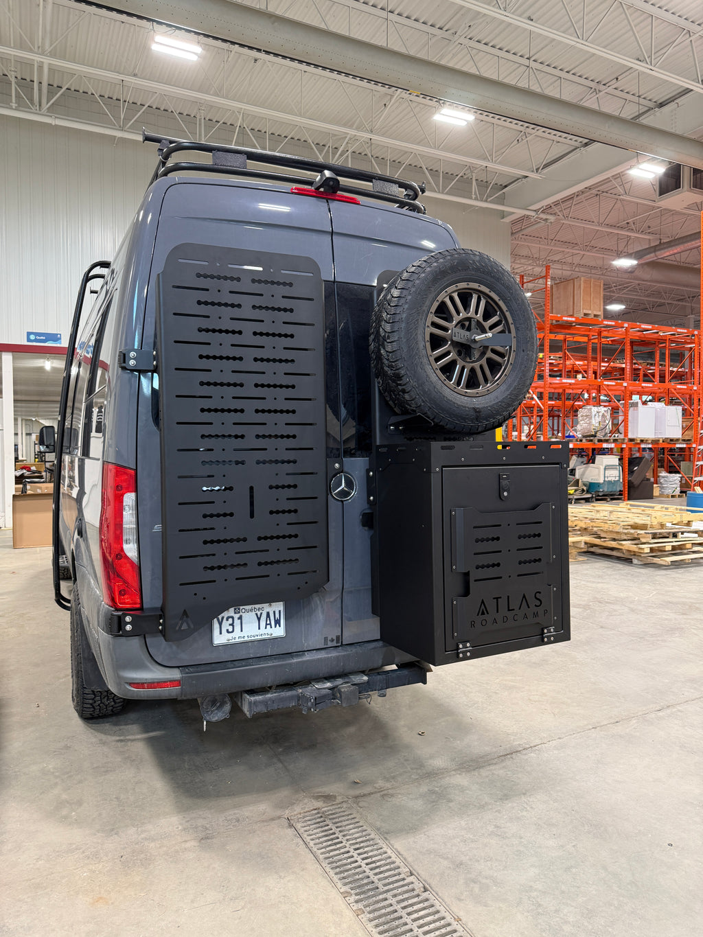 Support de porte arrière multifonctionnel - Côté conducteur